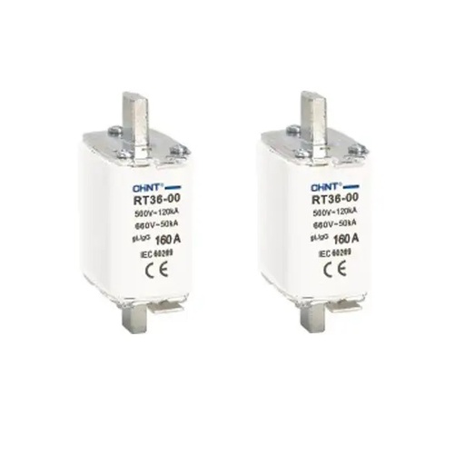 [21011125CH] Fusible NH 1, 125A, curva gG/gL, 690V 50KA - CHINT - 21011125CH