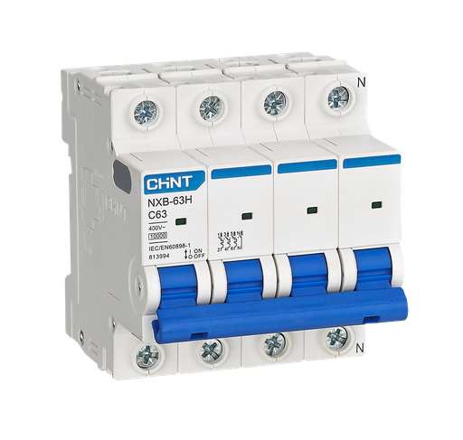 [07035440CH] Interruptor NXB-63H 4Px32A 10kA curva B CHINT - 07035440CH