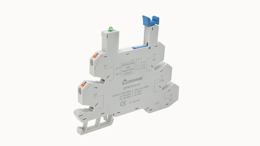 [DPRF-05A-E1-00A(H)] Base Rele Ultradelgado push in 12-24VAC/DC 6A -  Degson