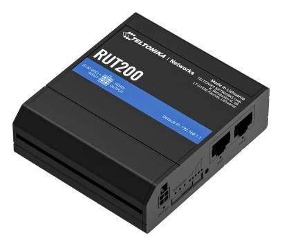 Router RUT200 Industrial Teltonika - Ethernet - Wi-Fi - 4G LTE