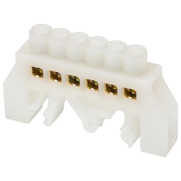 [CKE-S03-0609-6P-White] Barra de Conexión Blanca 6 Puntos - Cirkon Electric