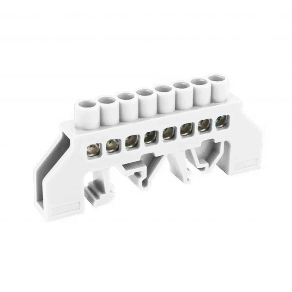 [CKE-S03-0609-8P-White] Barra de Conexión Blanca 8 Puntos - Cirkon Electric