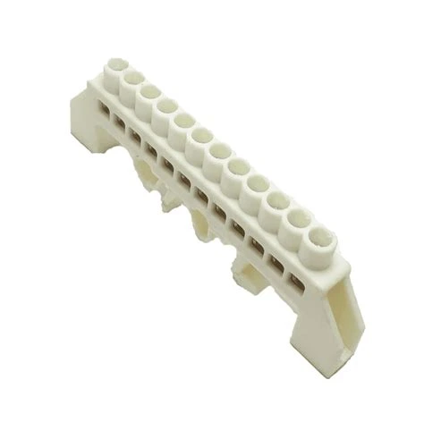 [CKE-S03-0609-12P-White] Barra de Conexión Blanca 12 Puntos - Cirkon Electric