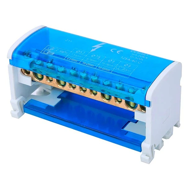 [CKE-JH8211] Barra Repartidora Bipolar 11 Polos 125A - Cirkon Electric