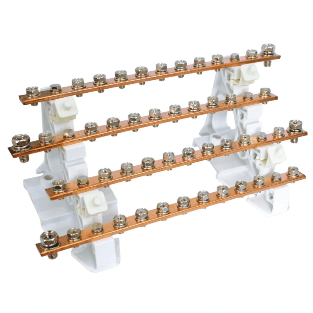 [CKE-JH8-413-160A] Barra Repartidora Tetrapolar 13 Polos 160A - Cirkon Electric