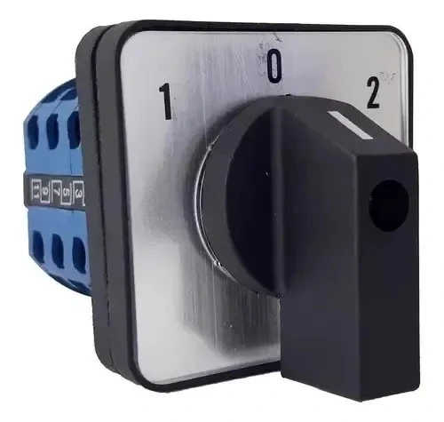 [CKE-LW26-32/3] Selector 3 Posiciones 1-0-2 Conmutador 32A 3 Polos - Cirkon Electric
