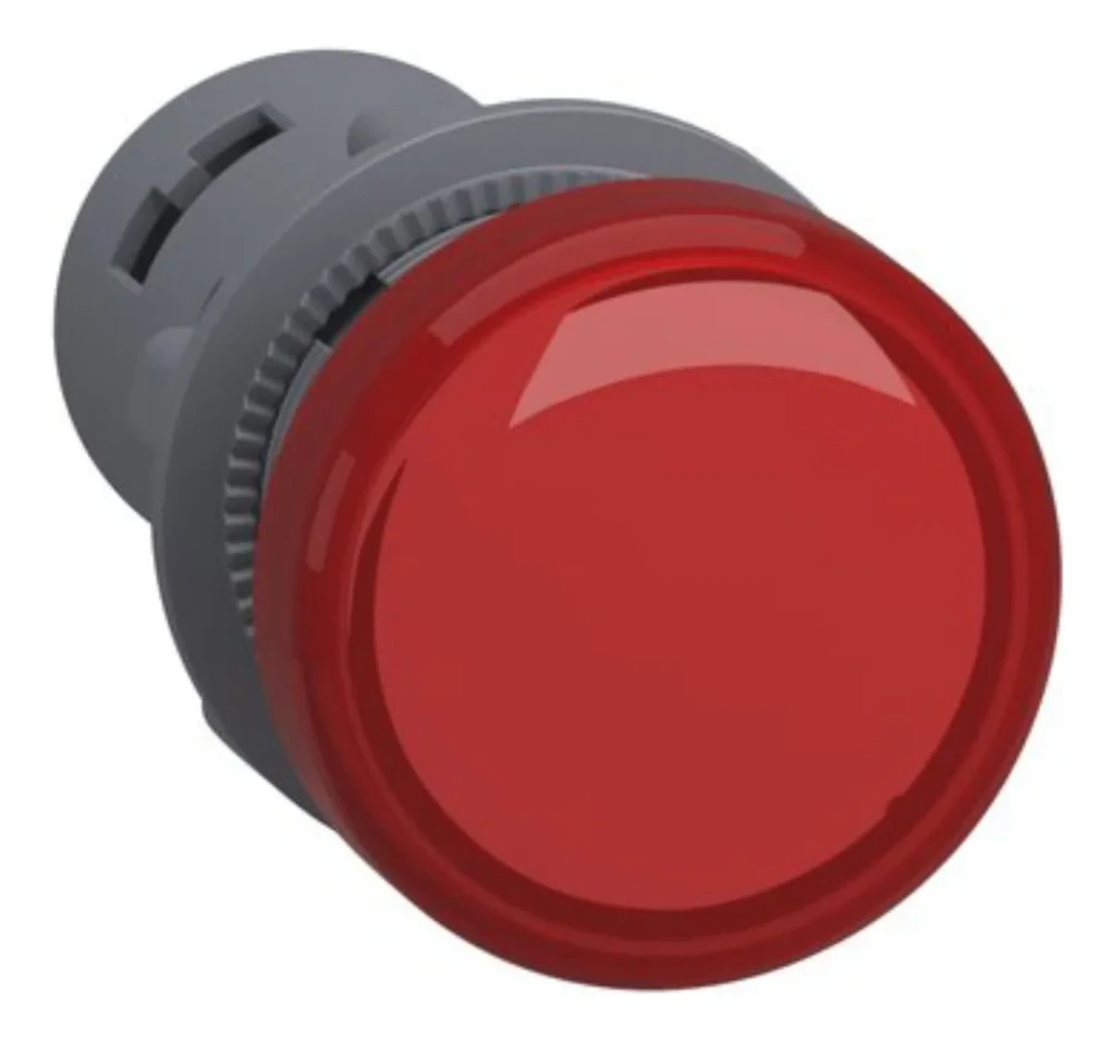 [CKE-AD22-22DS-R-220V] Luz Piloto LED 22m Rojo 220V - Cirkon Electric