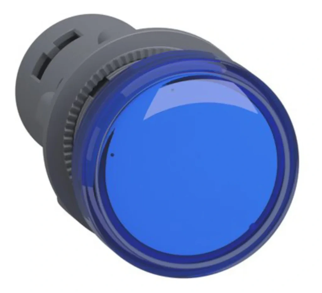 [CKE-AD22-22DS-B-220V] Luz Piloto LED 22m Azul 220V - Cirkon Electric