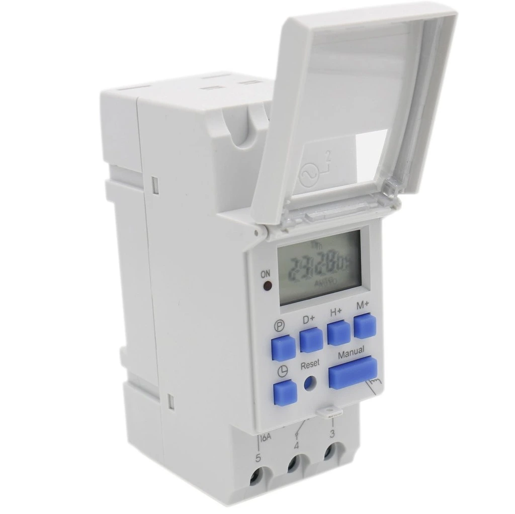 [CKE-THC15A] Interruptor Horario Digital THC15A 220V - Cirkon Electric