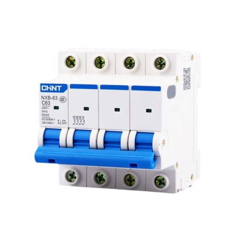 [07031425CH813912] Interruptor NXB-63H 4Px25A 10kA curva C CHINT - Chint - 07031425CH