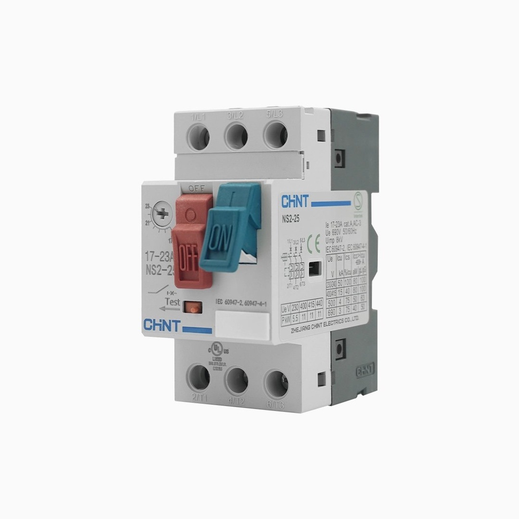Guardamotor NS2-25 20-25A - Chint
