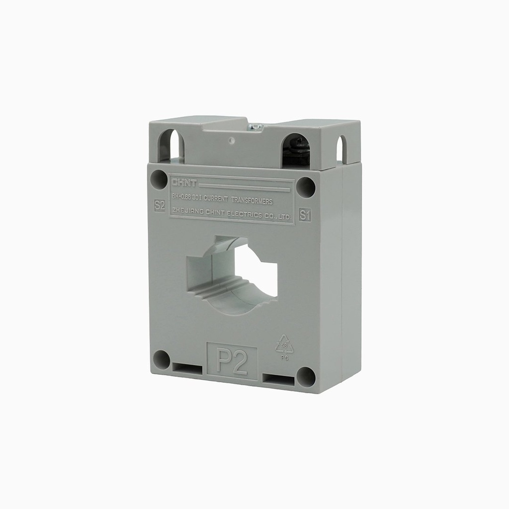 Transformador corriente BH-0.66 30I 50/5A cl.0,5 vent.30x30mm - Chint