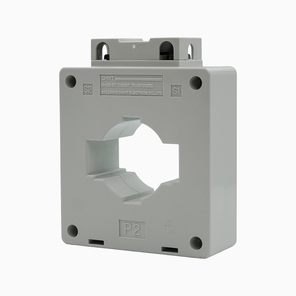 Transformador corriente BH-0.66 60I 600/5A cl.0,5 vent.60x20mm - Chint