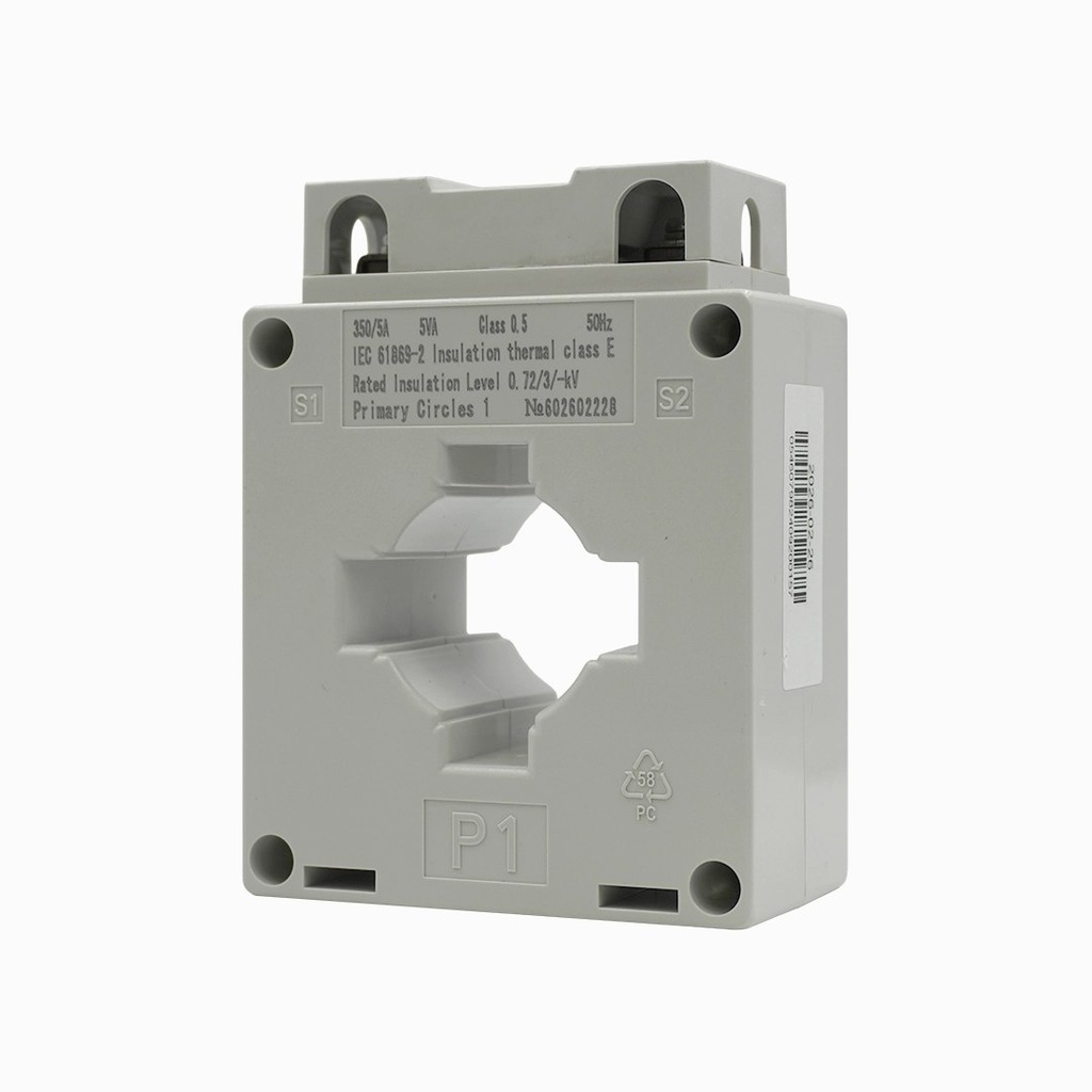 Transformador corriente BH-0.66 40I 350/5A cl.0,5 vent.30x30mm - Chint