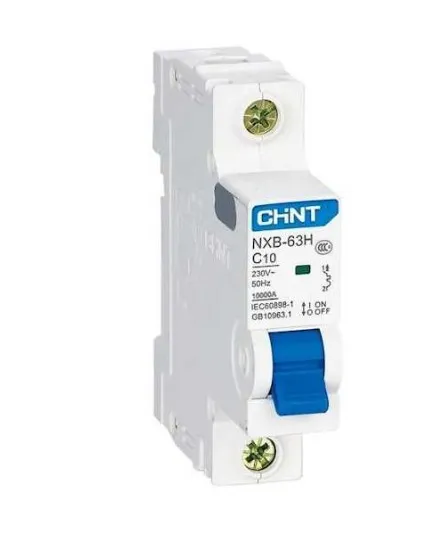 [07035102CH813775] Interruptor NXB-63H 1Px2A 10kA curva B CHINT - Chint - 07035102CH