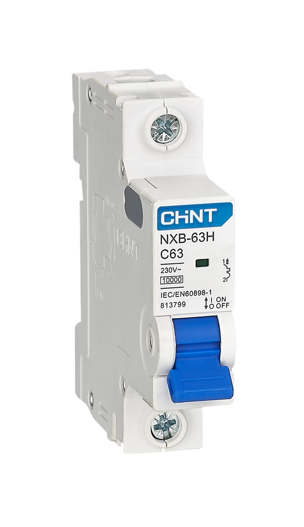 [07035120CH] Interruptor NXB-63H 1Px20A 10kA curva B CHINT - Chint - 07035120CH