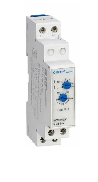 Relé Estrella Triangulo 5-60seg 220/380 VAC - CHINT - 05041245CH