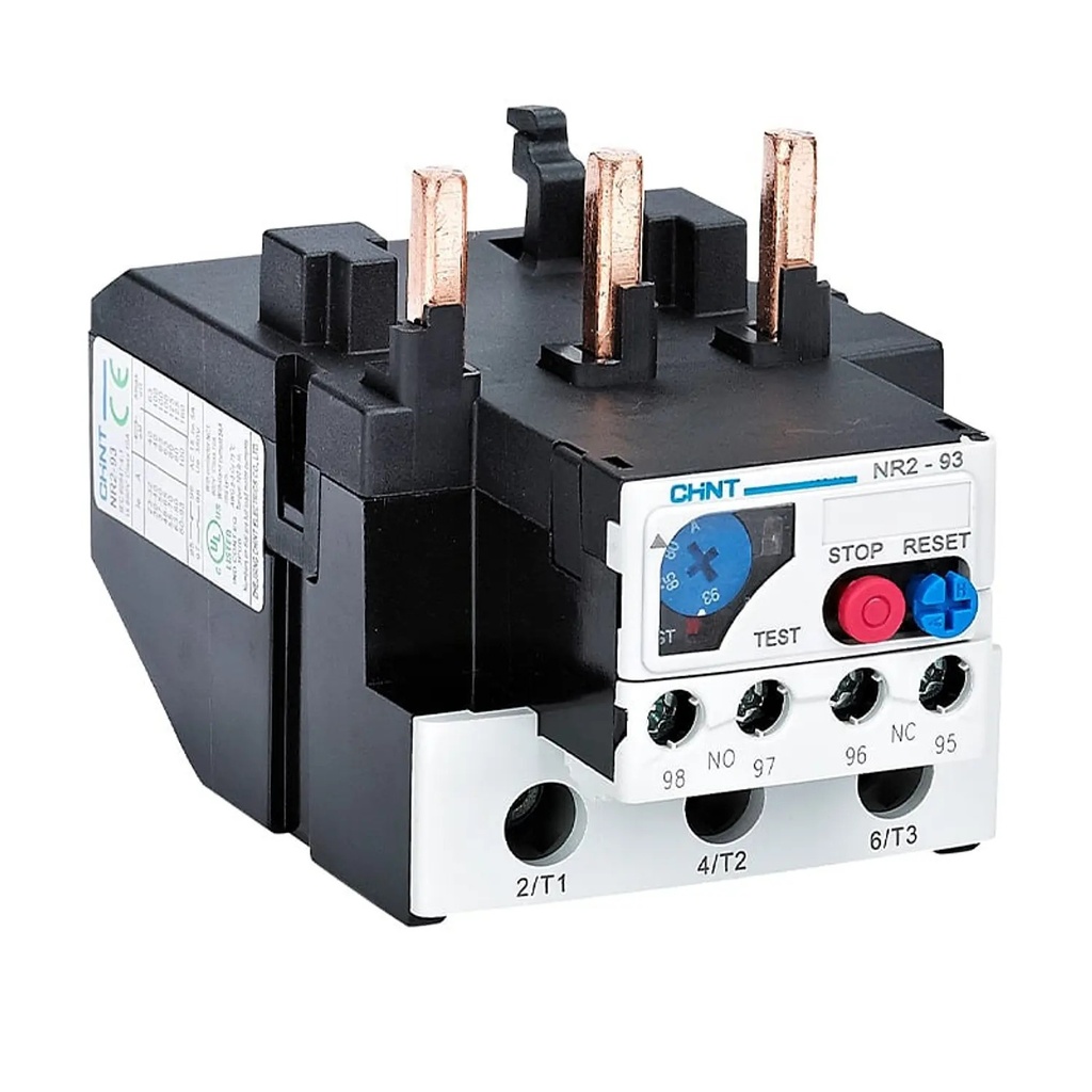 Relé térmico NR2-25, para Contactor NC1-12, 9,0-13,0A - Chint - 05010130CH