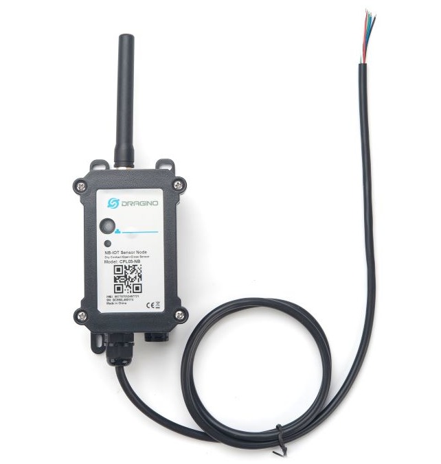 Sensor contacto abierto/cerrado LoRaWAN para exteriores CPL03 Dragino