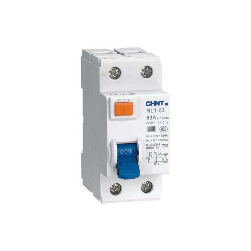 [070322530CH] Interruptor diferencial 2Px25A 300mA , NL1-Tipo A - Chint - 070322530CH