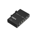 Switch Teltonika TSW010 DIN Rail 5 Puertos Fast Ethernet 10/100 PoE Negro Teltonika