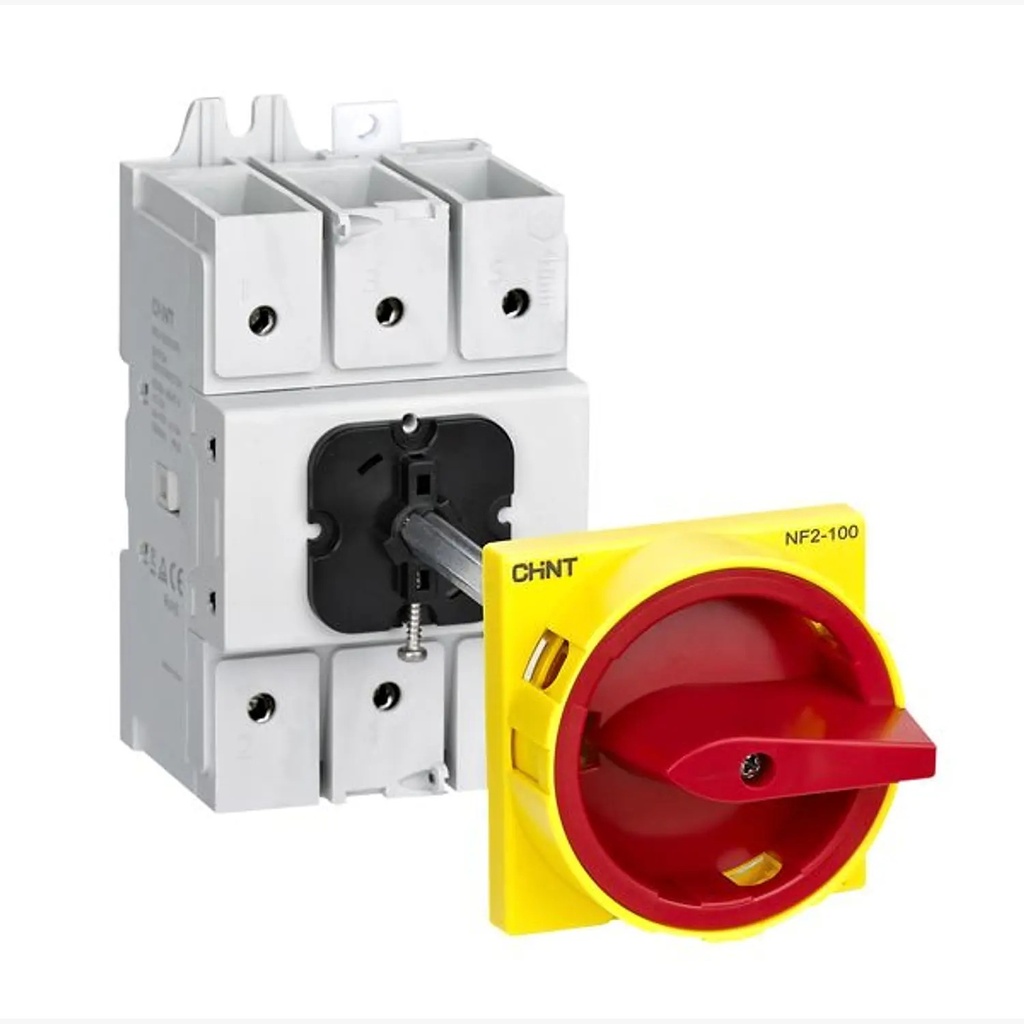 [170232025CH] Seccionador a panel NF2 25A 3 POLOS manilla roja/amarilla - Chint - 170232025CH