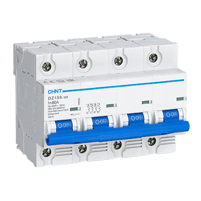 Interruptor termomagnético MCCB 4p 100A, 230/400V, 10kA - CHINT - 070114100CH