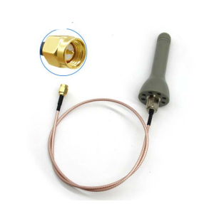 Mini Antena Lora Exterior IP68 4dbi omnidireccional RPSMA macho