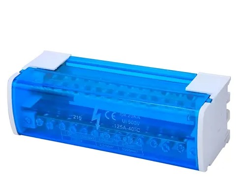 [CKE-BRB-2P-15-125A] Barra Repartidora Bipolar 2Px15 - 125A - Cirkon electric