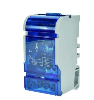 [CKE-BRT-4P-4-125A] Barra Repartidora Tetrapolar 4Px4 - 125A - Cirkon electric