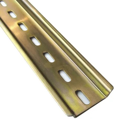 Riel Din bicromatado 1mts  Cirkon electric