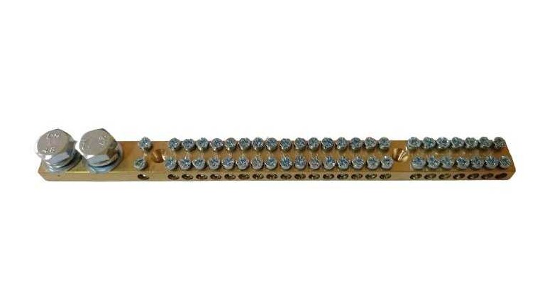 Regleta Doble 24 Conexiones Sin Aislamiento 180 A - CIRKON ELECTRIC - CKE-RD-24P-180A