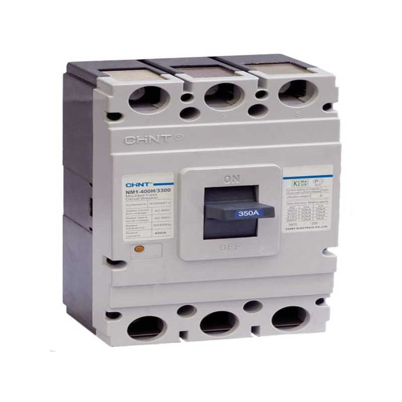 Interruptor 3P NM1-125S 100A (fijo) 415V,25kA - Chint - 072132210CH