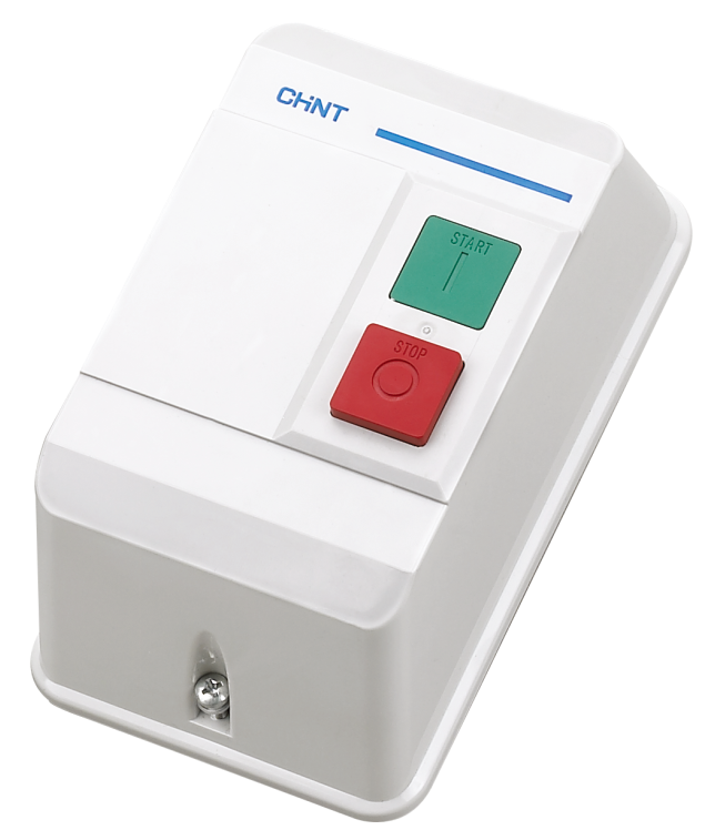 [110712220CH496394] Partidor Directo Caja IP55, 5.5kW 12A Ctrl 220Vac - Chint - 110712220CH