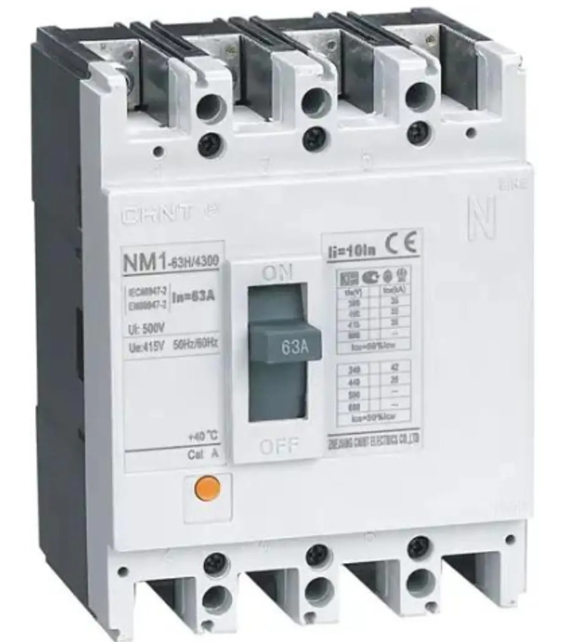 Interruptor 4P NM1-125H/4300 125A (fijo) 690V: 50kA - CHINT - 0721442212CH
