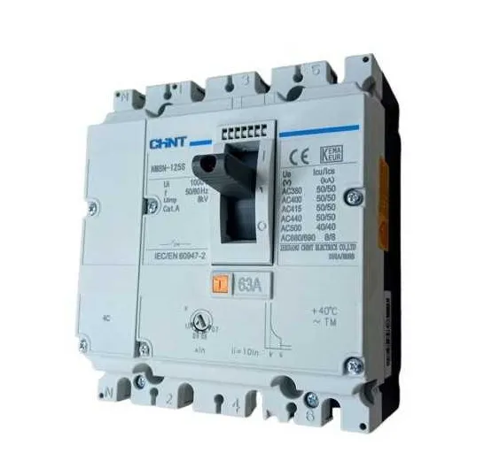 Interruptor NM8N-125C 4P 16A MCCB 11-16A 415V 36KA NM8N-125C TM 16 4C