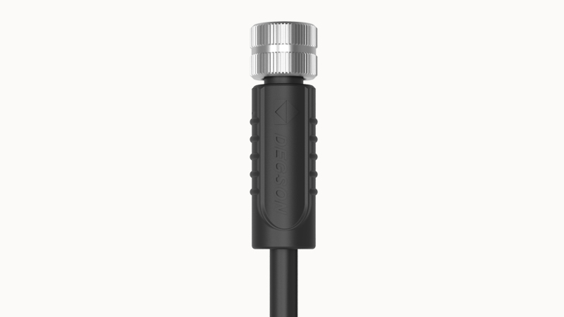 [PM-M8A-04P-FF-SL7B02-00A(H)] Conector Hembra Recto M8 4p 2m - Degson