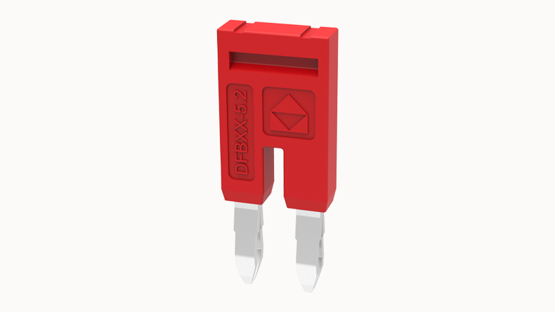Puente de Borne 2 pines para borne 2.5mm DFB2-5.2 - Degson