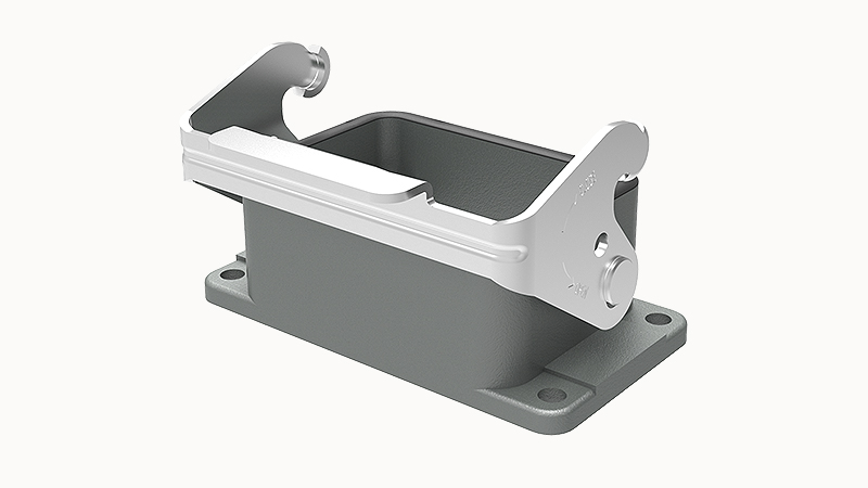 [D10B-BK-1L-PG16] Base Metálica Embutida para DE-010 - Degson - D10B-BK-1L-PG16