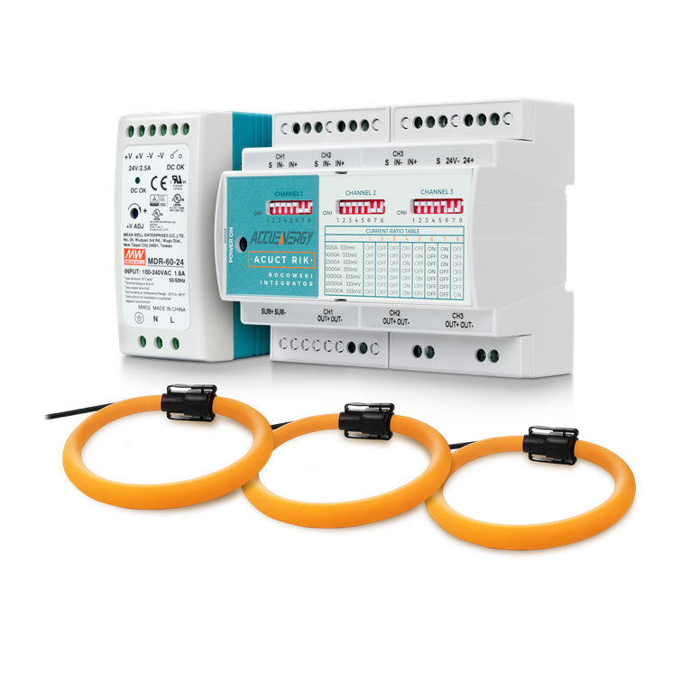 [RIK24-333-3] RIK 333mV Flexible Tres Canales con bobinas RCT24 - Acuenergy - Accuenergy