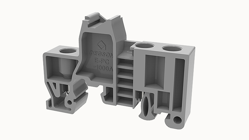 [E-PC-01P-11-1000A(H)] Tope Final Borne E-PC 3 Tornillos - Degson