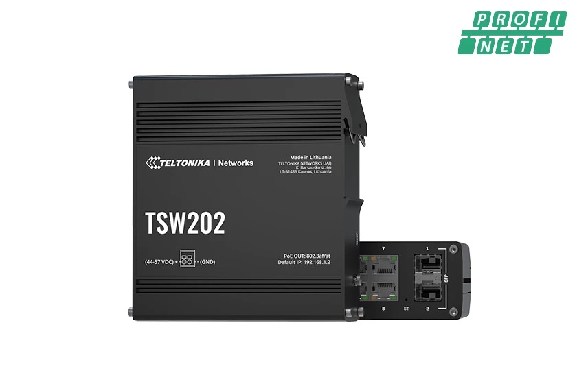 Switch TSW202 PoE+ Gestionado Teltonika
