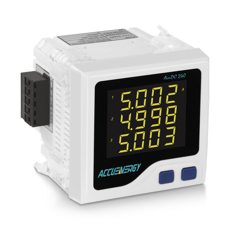 [ACUDC 243-5V-A2-P2-C-D] Medidor de Corriente Continua ACUDC 243-5V-A2-P2-C-D - Accuenergy