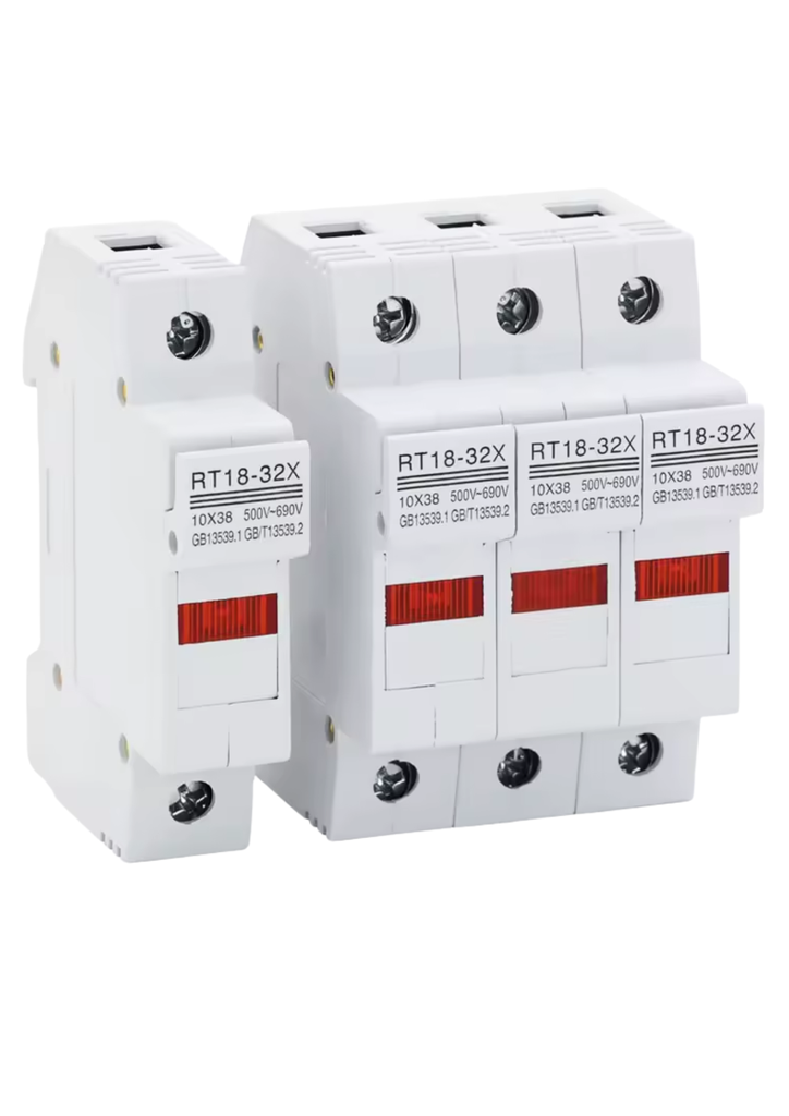 [OLD-CKE-RT18-32X-1P] Porta fusible con indicador unipolar para fusibles 10x38 - Cirkon Electric