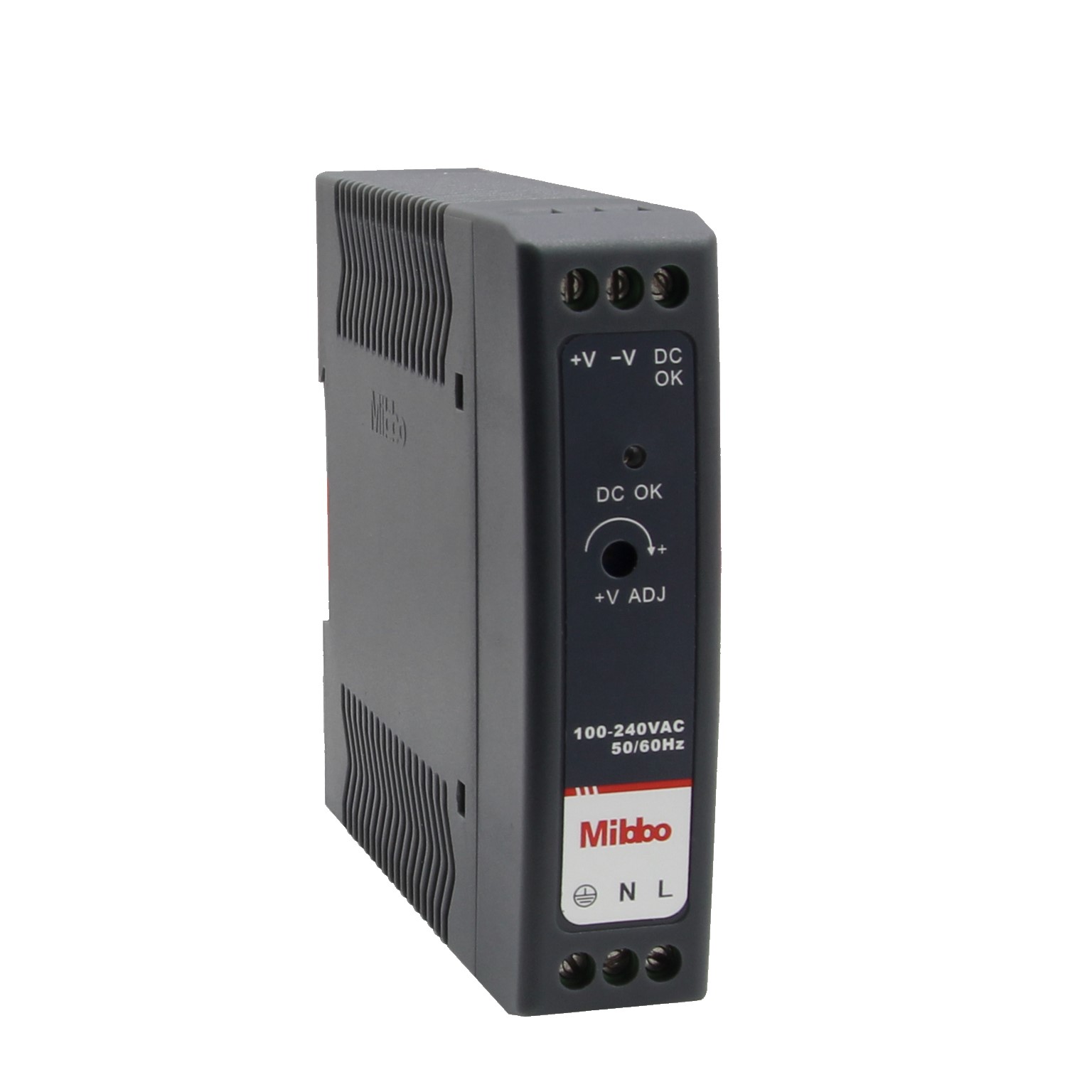 Fuente de Poder Mibbo MGR060-24F Riel DIN 24VDC 2.5A 60W