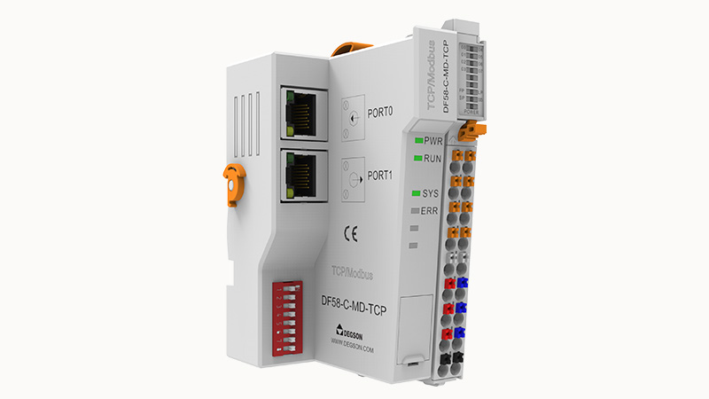 [DF58-C-MD-TCP] Módulo I/O Modbus TCP - Degson - DF58-C-MD-TCP
