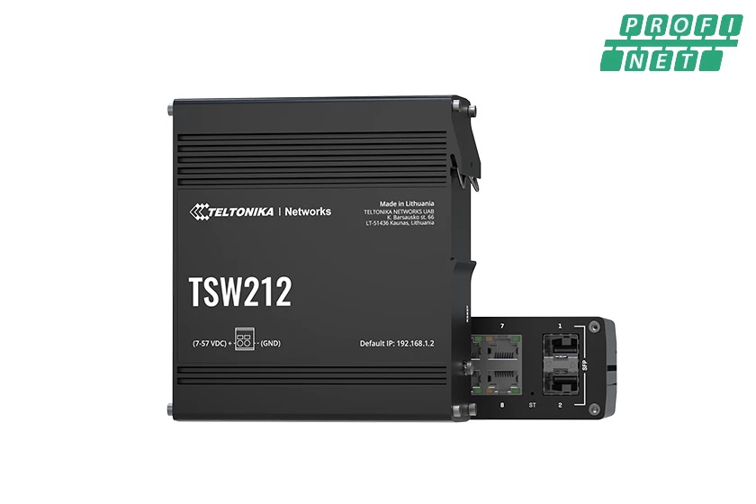 [TSW212] TSW212 Switch De Red Gestionado - Teltonika