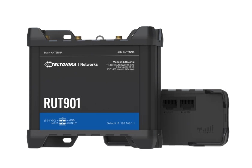 [RUT901] RUT901 Router Industrial - Ethernet - Wi-Fi - 4G LTE - Doble SIM - Teltonika
