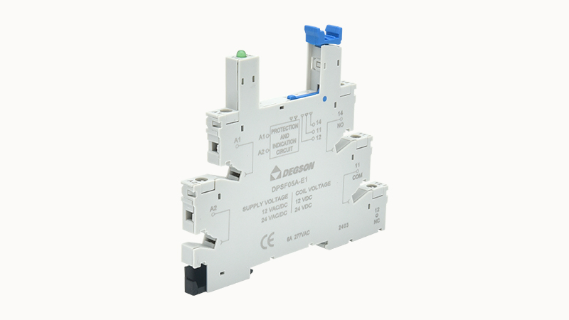 Base Rele Ultradelgado Degson 12-24VAC/DC 6 A