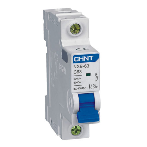 [070101003CH] Interruptor NXB-63 1Px3A 6kA curva C CHINT - Chint - 070101003CH
